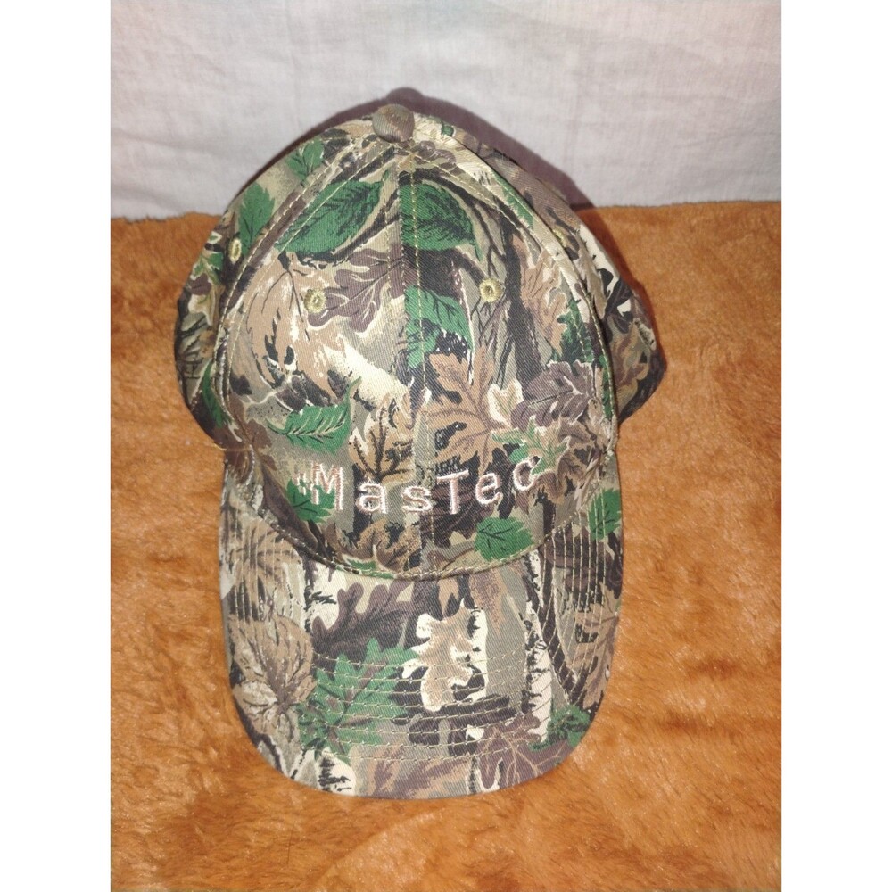 Camo MasTec Cap Hat Adjustable